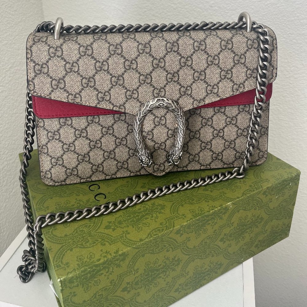 DIONYSUS GG SMALL RECTANGULAR BAG (Authentic with Box) (Barely worn)